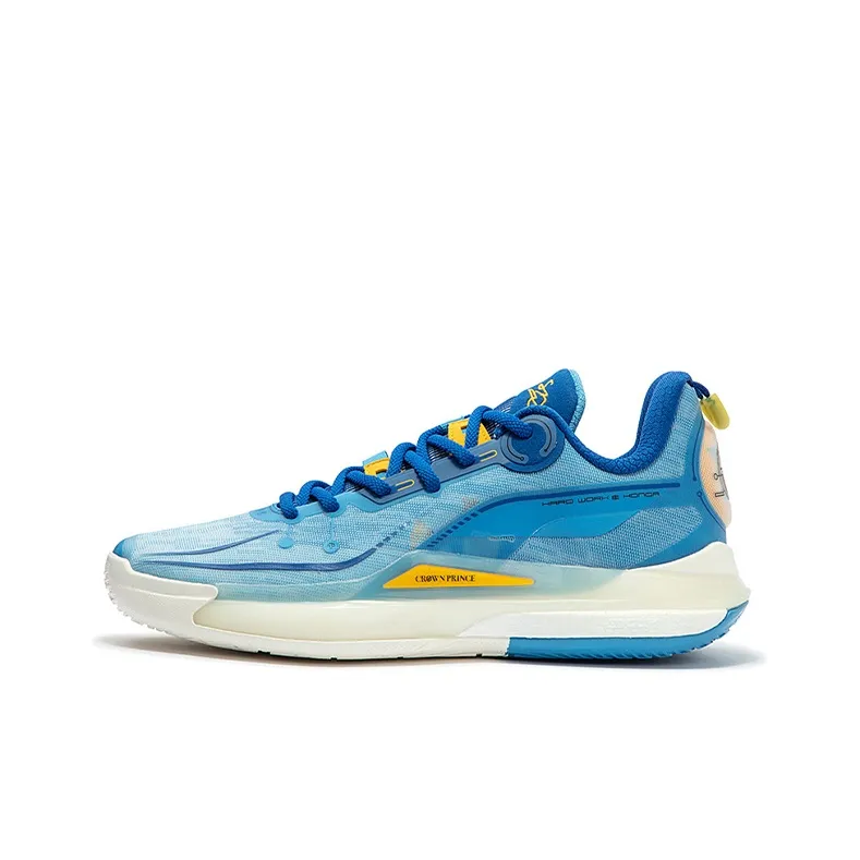 361° DVD2 Shock Absorbers Slip Resistant, Abrasion Resistant, Breathable Low Top Basketball Shoes Men's Blue