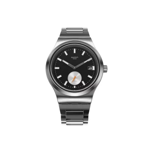 SWATCH Автоматический Механический Movement Мужские Часы Monthly Drops Series 42mm*13,8mm Черные