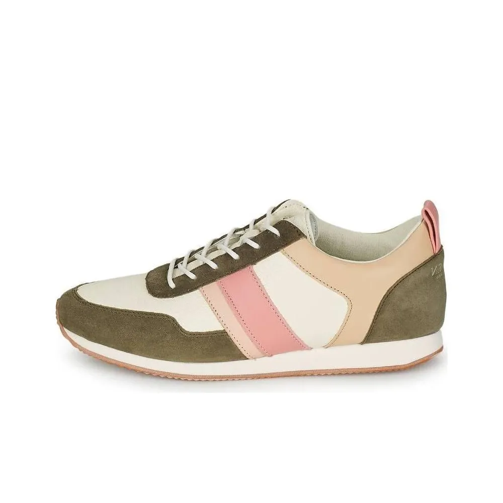Polo Ralph Lauren Low-Top Casual Shoes Women's Beige Green