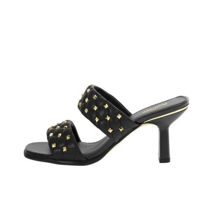 MICHAEL KORS Slip Resistant Slide Slippers Women's Black