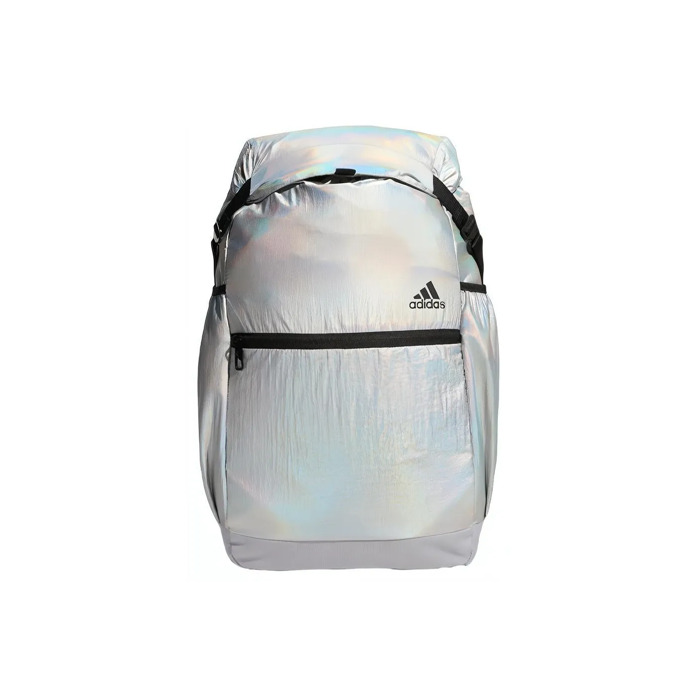 Adidas YG FLAP BP Recyclable Polyamide Backpack Regular Unisex Light Silver