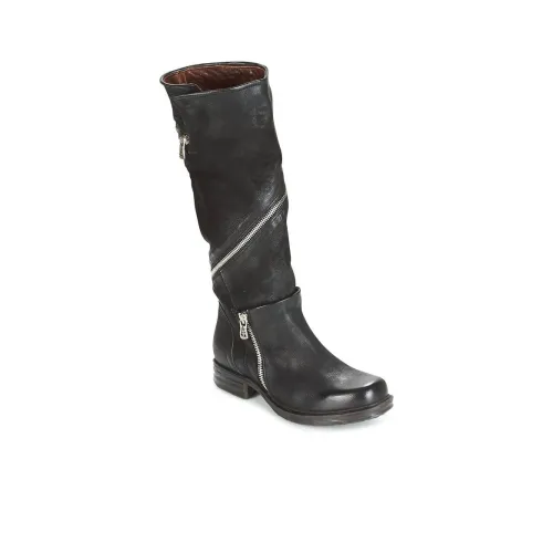 AirStep Женские высокие сапоги до колена, черные
