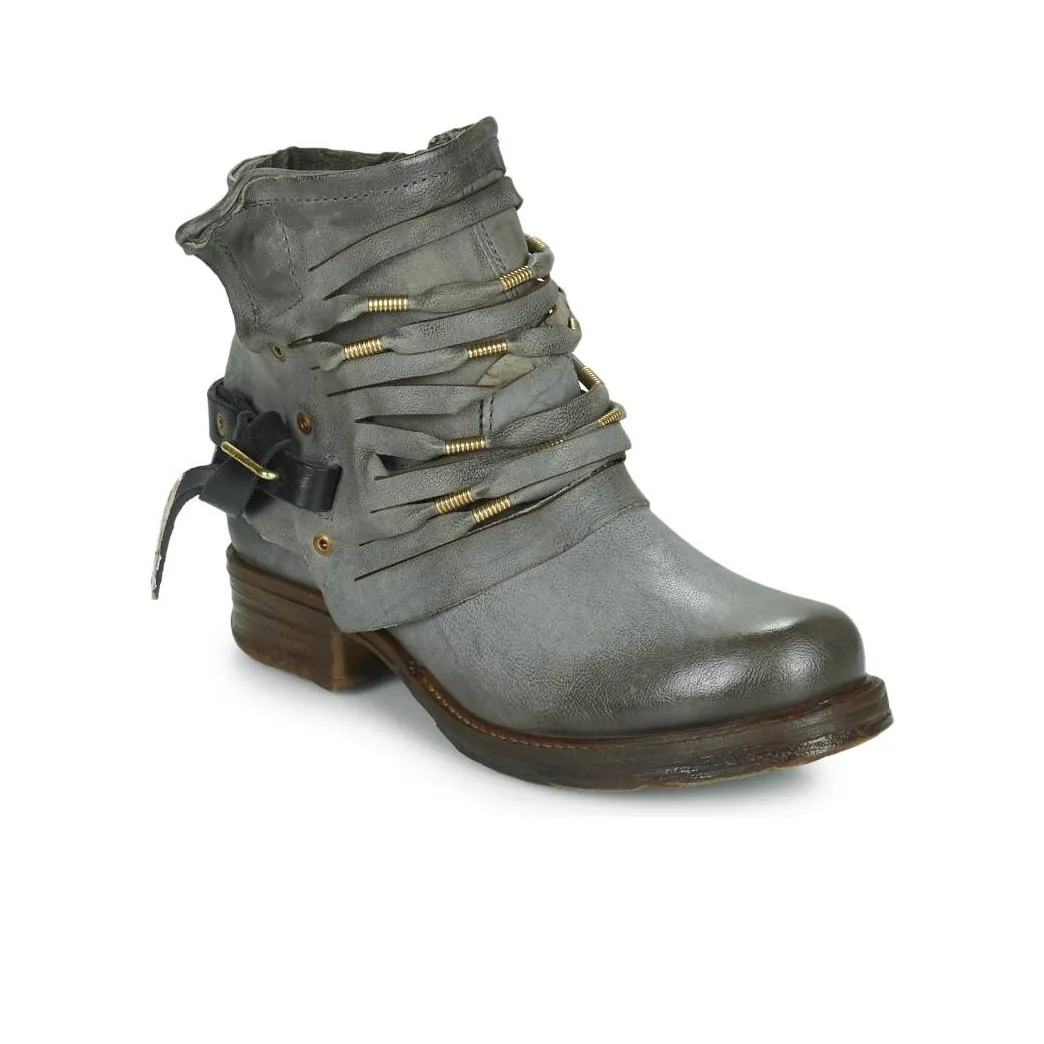 AirStep Ankle nylon boots Women's Black Gray