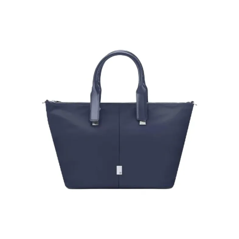 SAMSONITE Nylon Tote Bag, Shopping Bag, Shoulder Bag, Crossbody Bag, Handbag Regular Women's Navy Blue