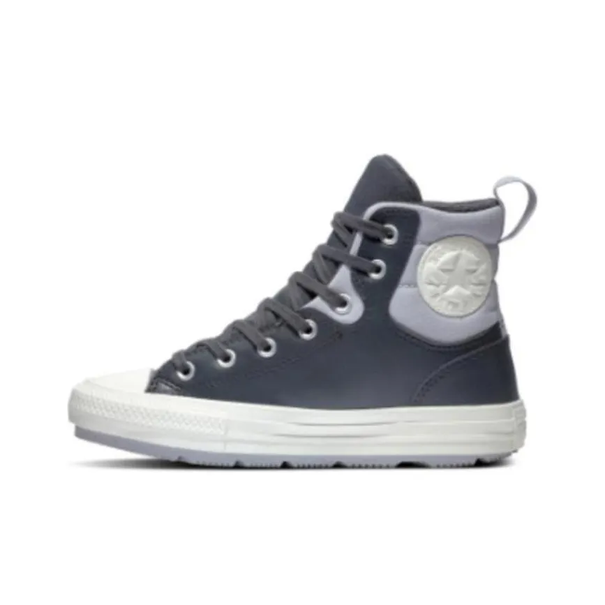 Converse Chuck Taylor All Star Berkshire Boot Durable Cushioning High Top Canvas Shoes Unisex Gray
