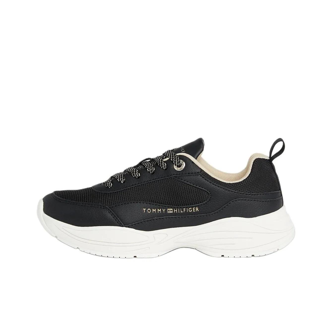 Tommy Hilfiger Low Top Casual Shoes Women's Black
