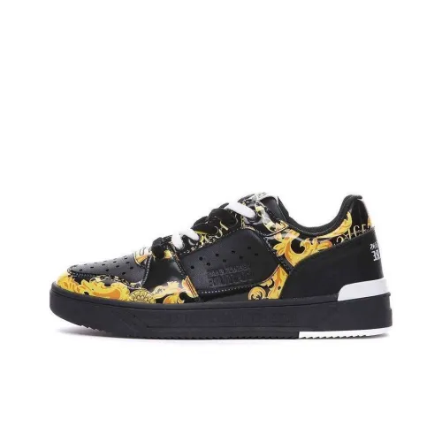 VERSACE JEANS Кроссовки для скейтбординга Low Top Черные Мужские