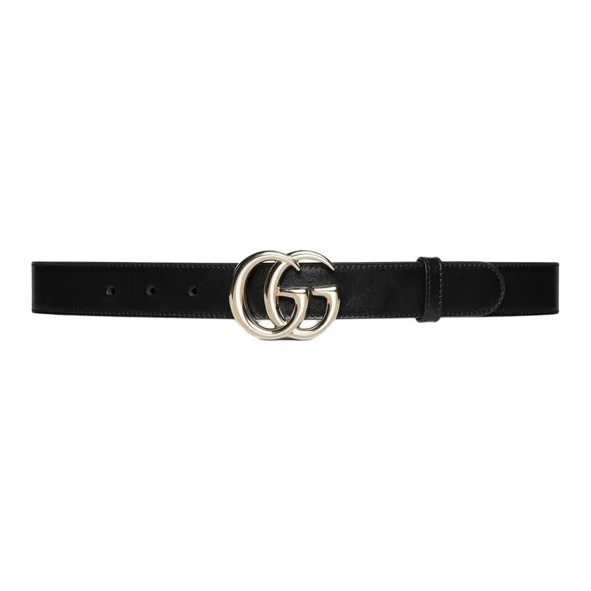 GUCCI Logo Plaque Belt
