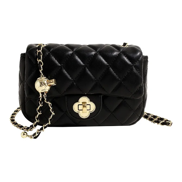 Bywhich ПУ (полиуретан) Сумка через плечо Стандартная Женская Черная