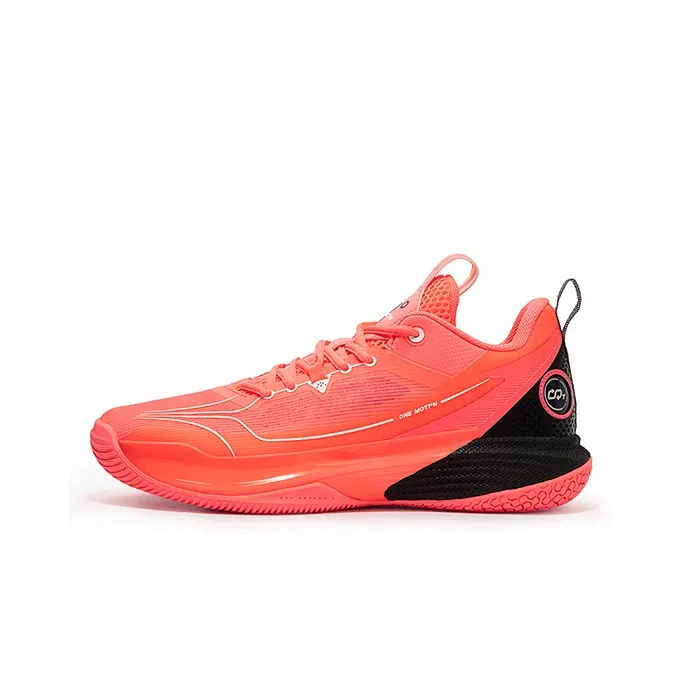 361° ONE MOTION Wave Series Basketball Shoes Men's Low Top Red/Black