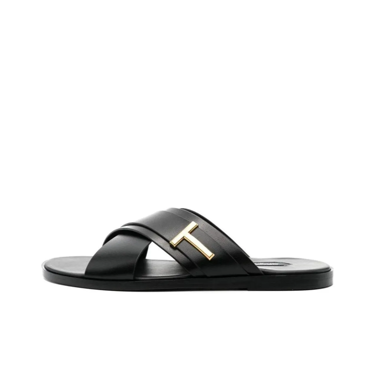 TOM FORD Preston Leather Slides