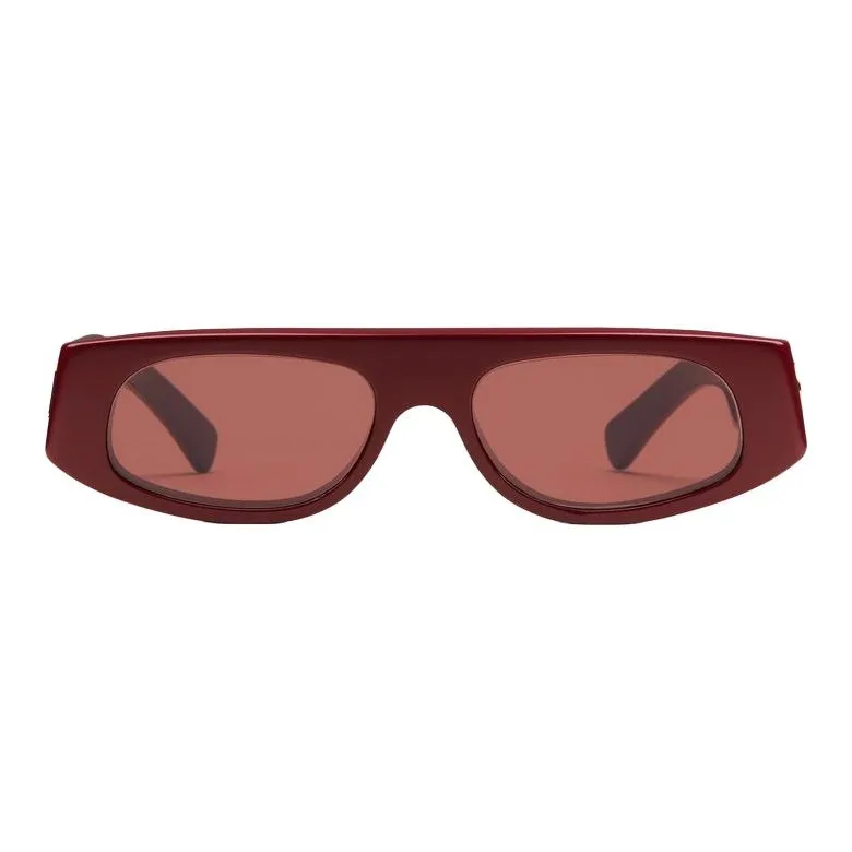 GUCCI Geometric Shaped Frame Sunglasses