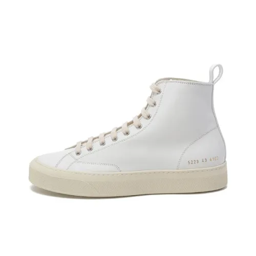 COMMON PROJECTS Кроссовки для скейтбординга High Top Белые Мужские