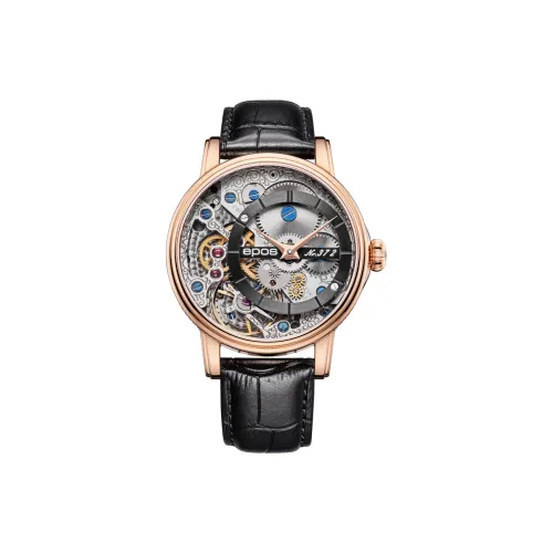 EPOS Ручной Механический Movement Мужские Часы 42,5mm*42,5mm*11mm С Отрезом