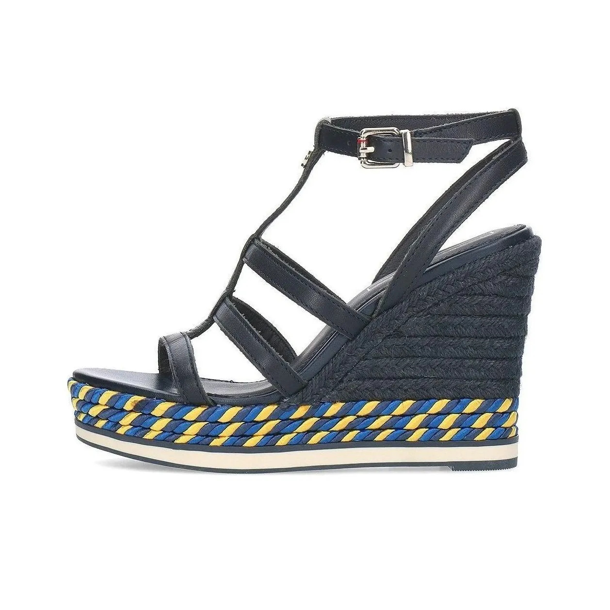 Tommy Hilfiger One Strap Sandals 10.6cm Women's Blue