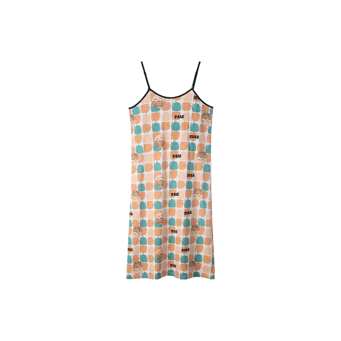 Sha Qian Nightgown Summer Women's Pumpkin