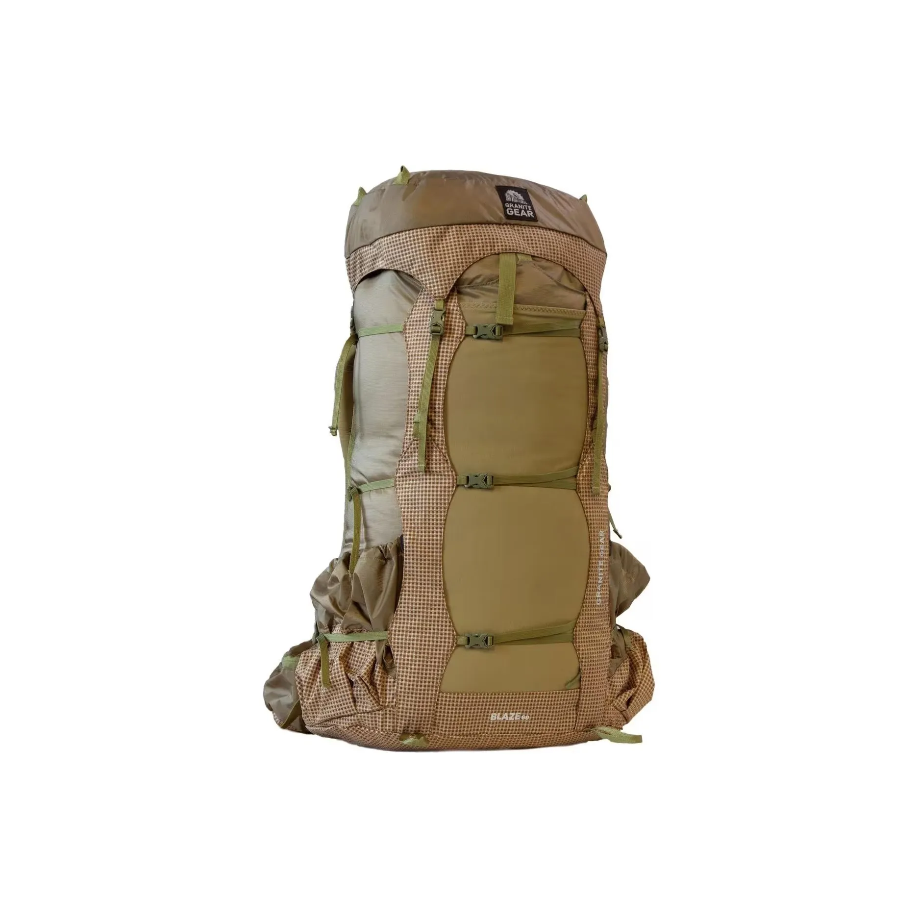 Granite Gear Mountaineering Bag Backpack Outdoor Bag Nylon Khaki Unisex