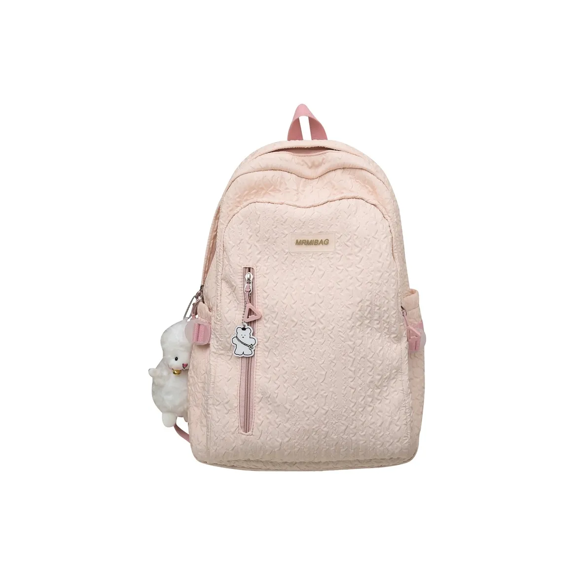 Travel Nylon Small backpack Regular Women's Black/White/Pink/Blue