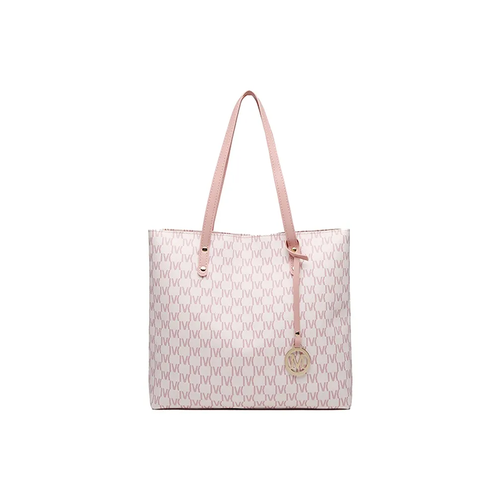 Bywhich ПУ (полиуретан) Сумка-тоут Сумка через плечо Стандартная Женская Розовая