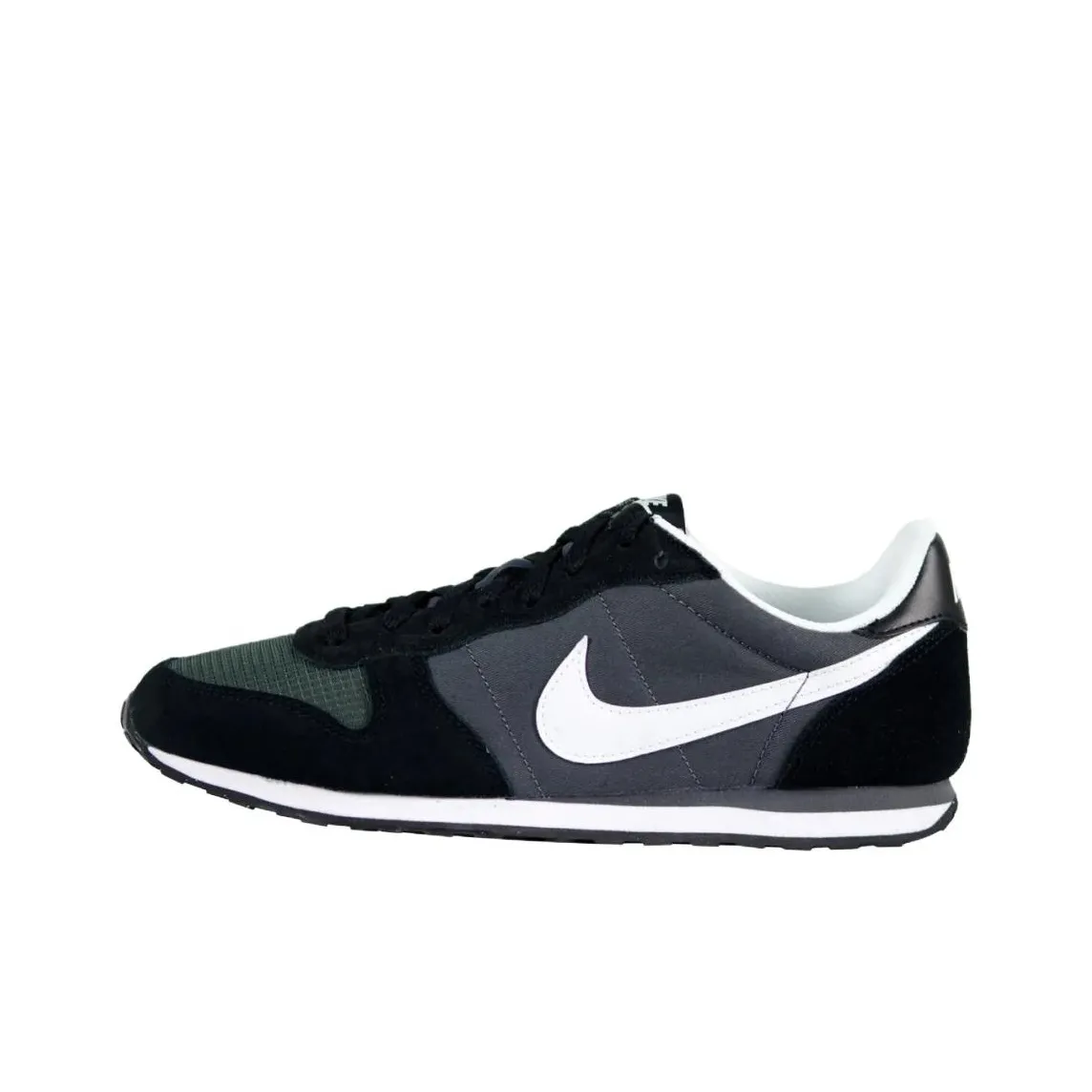 Nike Slip-Resistant Низкие Беговые Кроссовки Мужские Черные