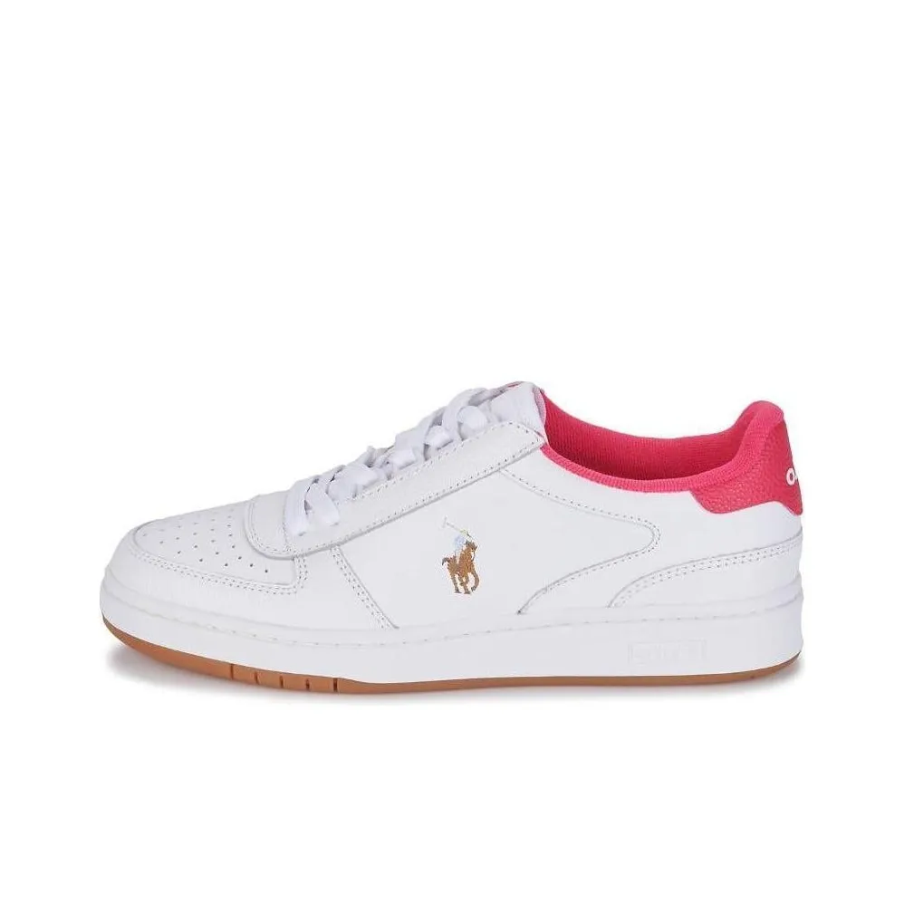 Polo Ralph Lauren Low Top Skateboard Shoes Women's White