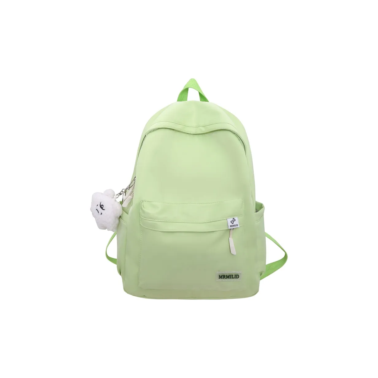 Путешествие Нейлон Рюкзак Стандартный Женский Черный Зеленый Розовый Желтый Экрю