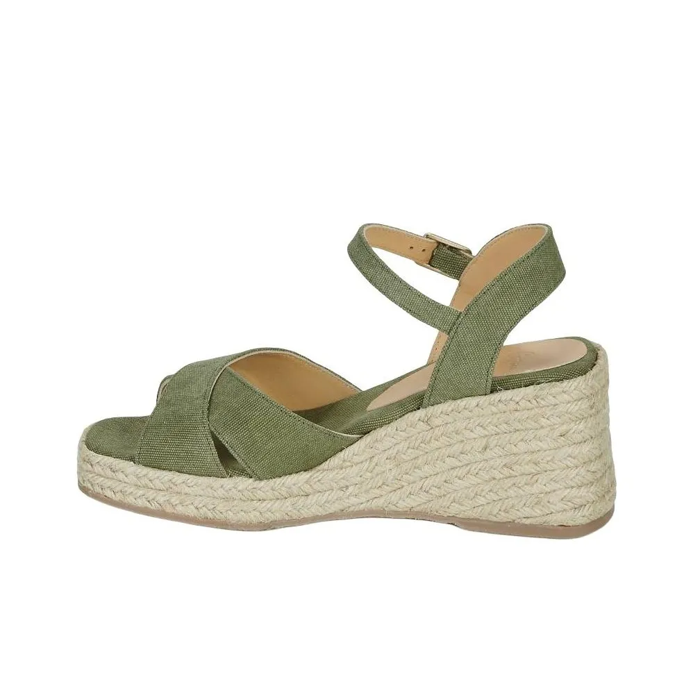 Castañer One Strap Sandals Women's Green