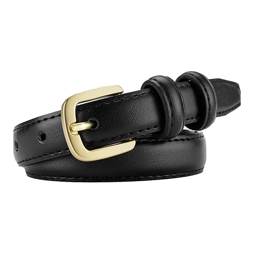 FUO Джинсы Бизнес Костюмное платье Комбинация Кожаные ремни Женские