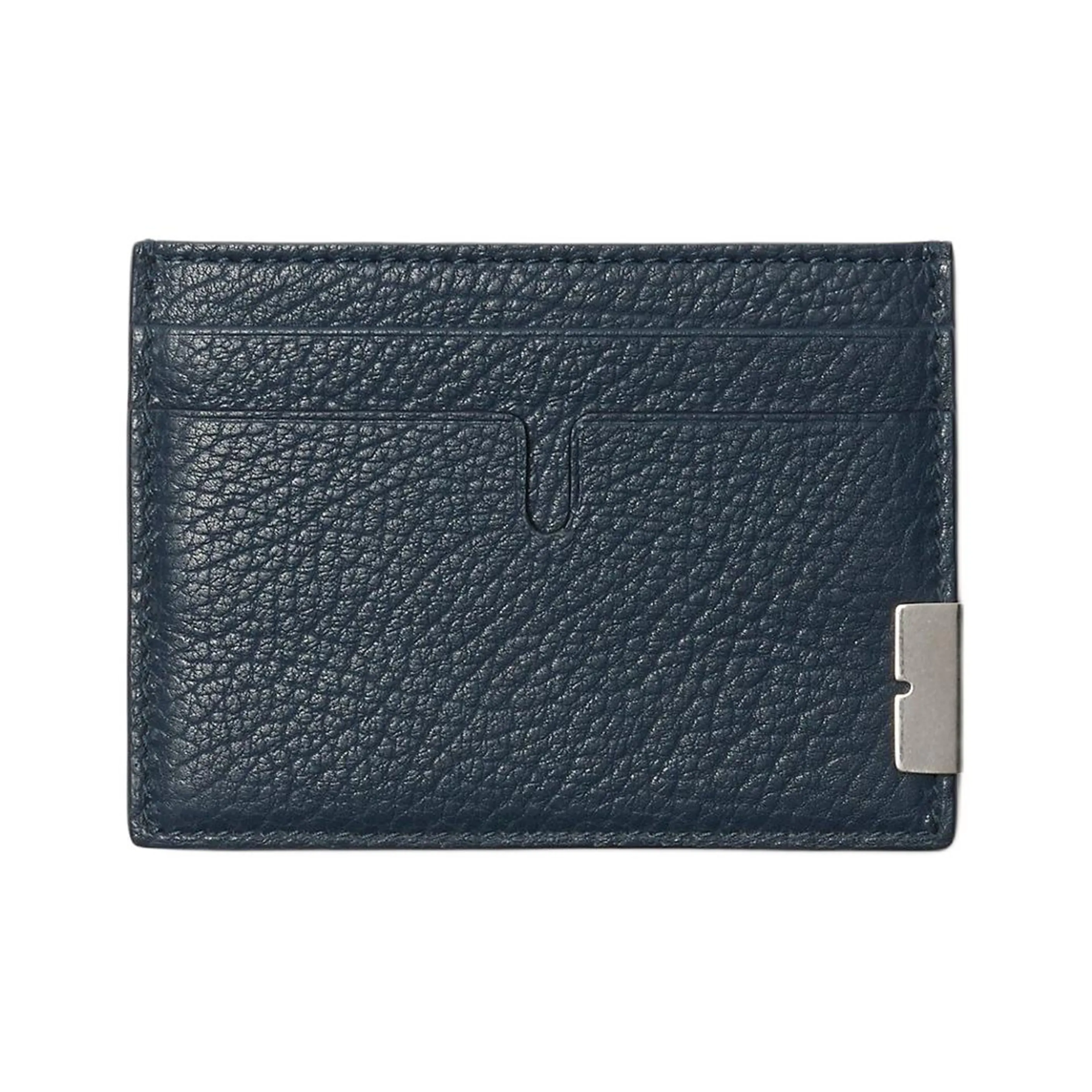 Burberry Телячья кожа Держатель для карт Мужской Озерный Синий