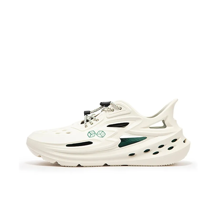 361° BIG3 Clogs Unisex Beige Green