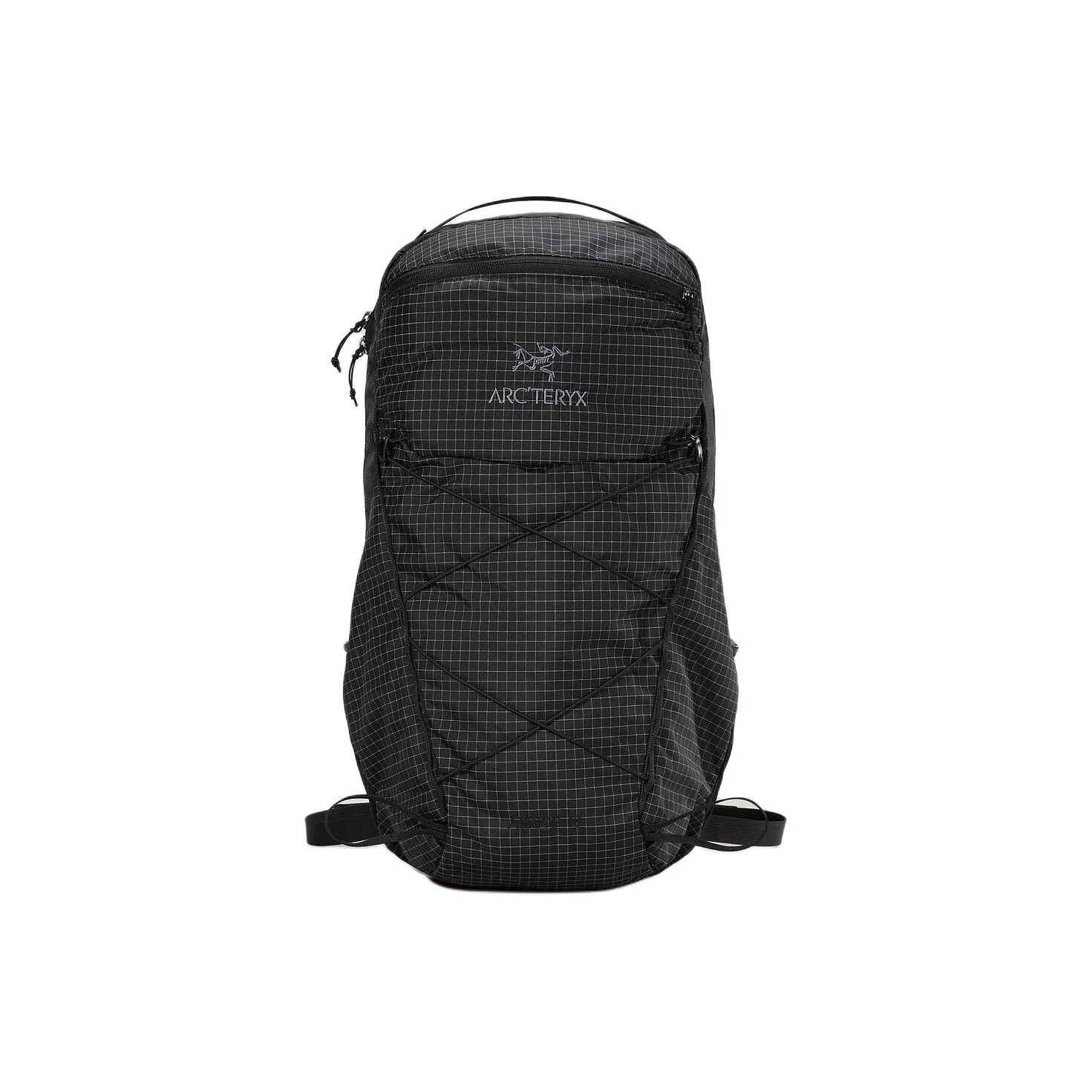 Arcteryx Nylon Mesh Hiking Bag Leather Regular Unisex Black