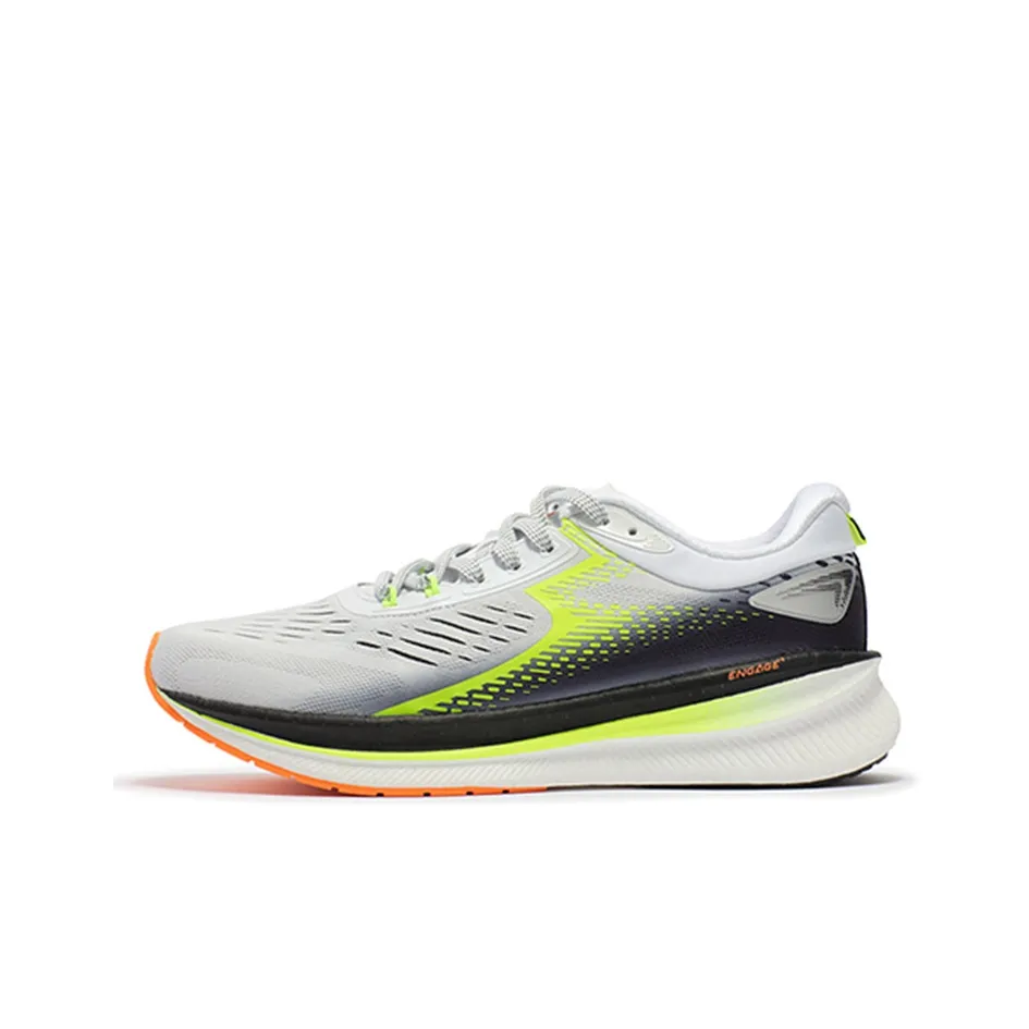 361° Centauri SE Амортизаторы Slip-on Устойчивый к истиранию Дышащий Низкий Топ Беговые кроссовки Мужские Белый Черный