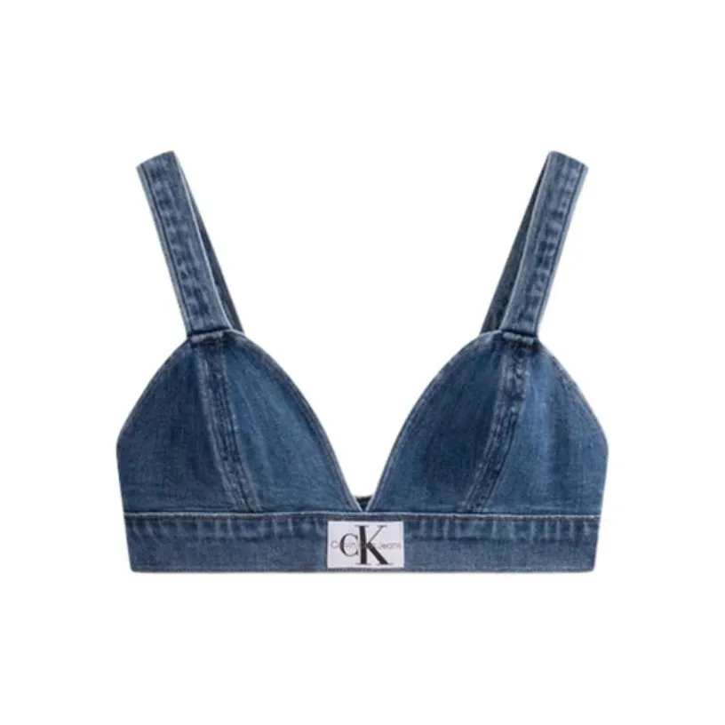 Calvin Klein Синие Женские Бюстгальтеры