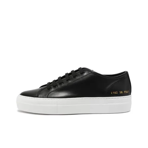 COMMON PROJECTS Кроссовки для скейтбординга Low Top Черные Женские