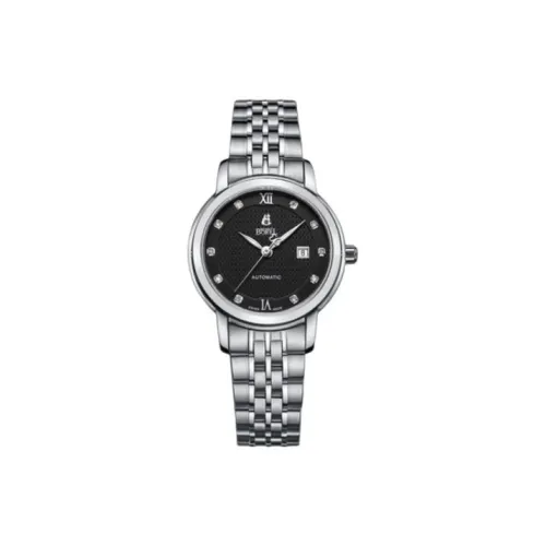 ERNEST BOREL Автоматический Механический Movement Женские JULES Часы 29,5mm*9,1mm Черные