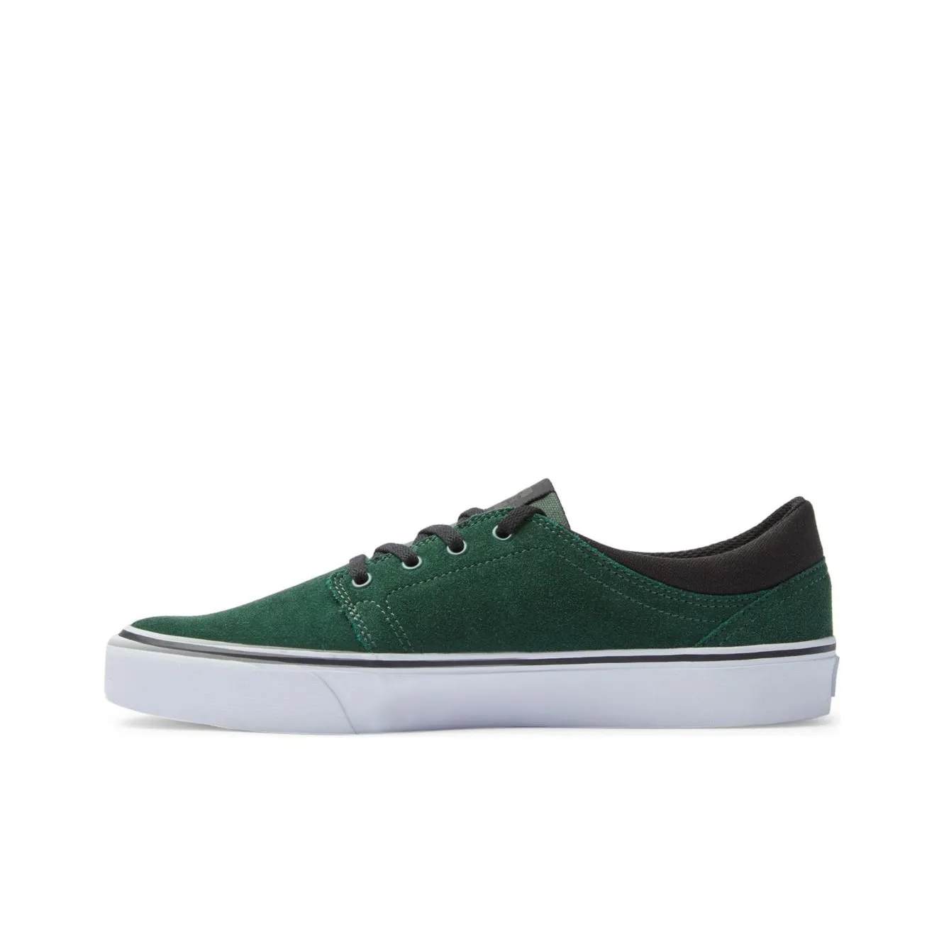 DC Shoes Anti Slip Wear Resistant Low Top Skateboard Shoes Unisex Green