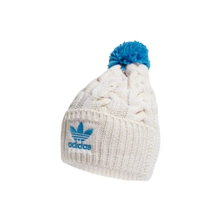 Adidas Полиакриловая кислота Шапки-бини Унисекс Белый