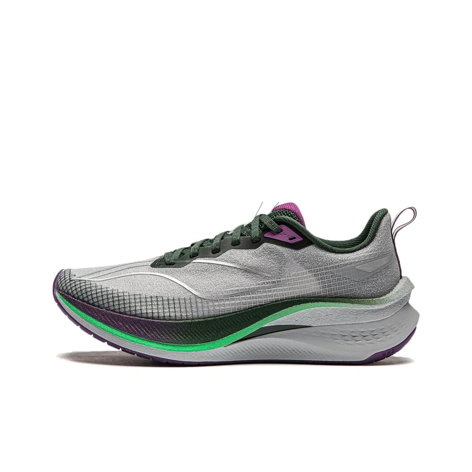 LiNing Red Hare 7 Pro Cushioning, Wear Resistant Low Top Running Shoes Women's Gray Black