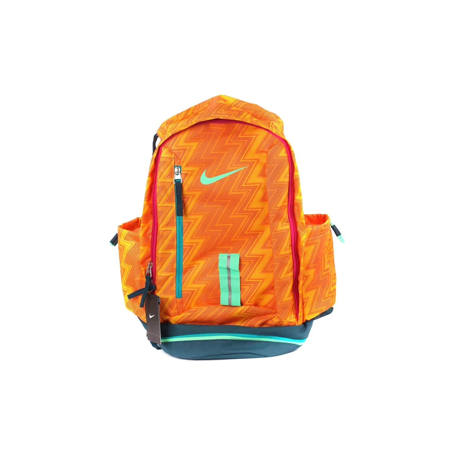 Nike Полиэстер Рюкзак Унисекс Оранжевый