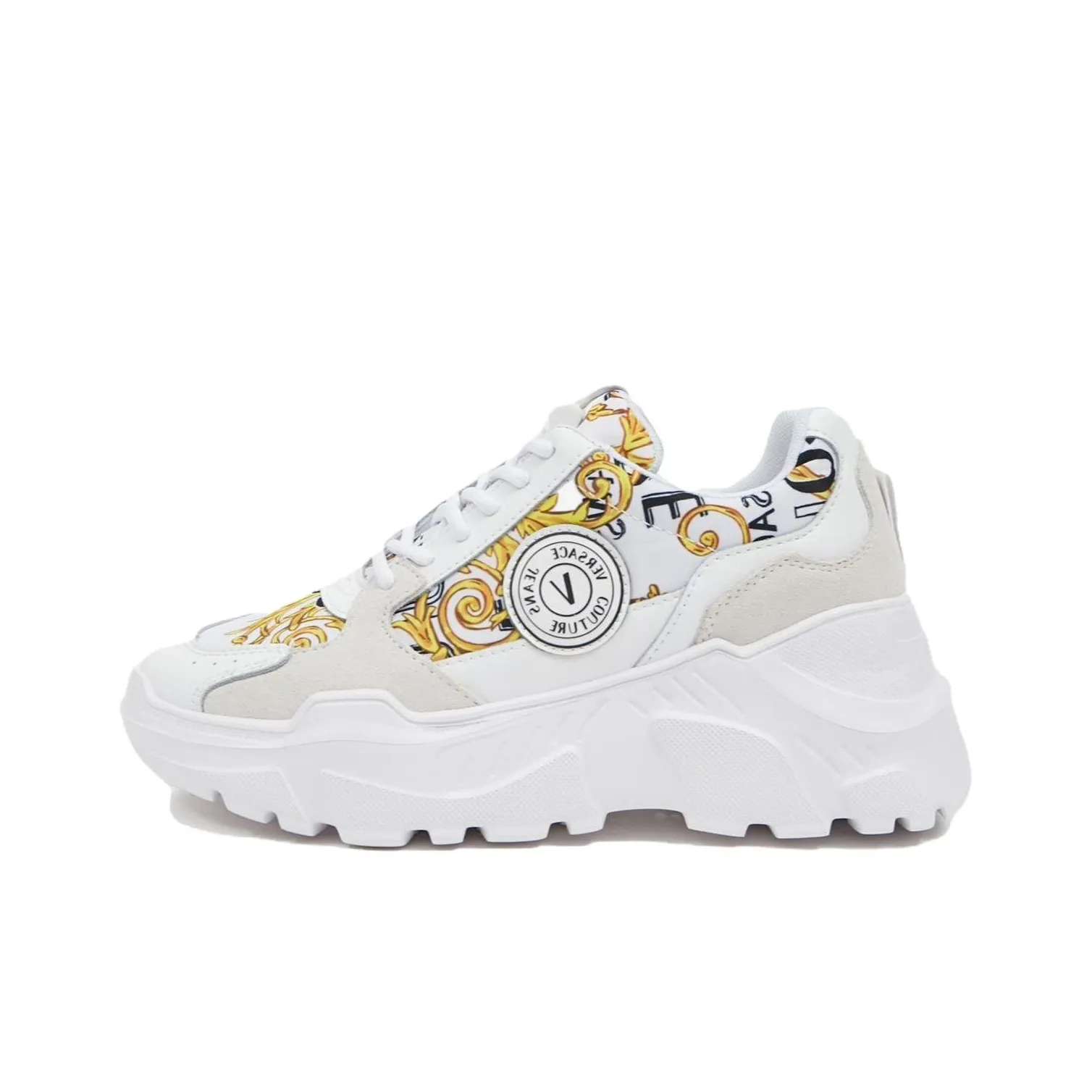 VERSACE JEANS Couture Low top Casual Shoes Women's White