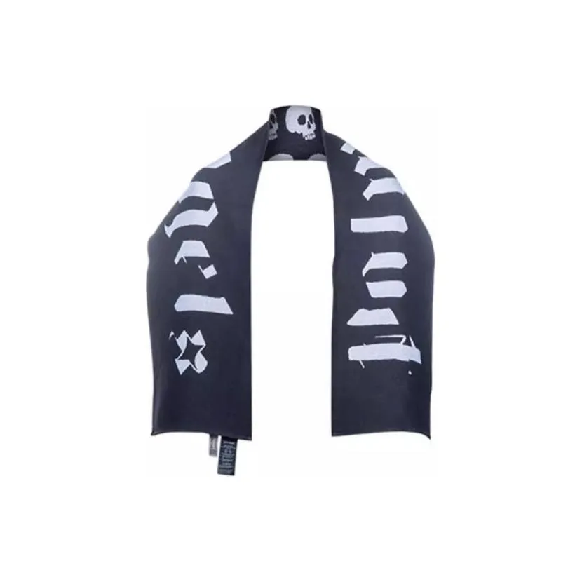 PALM ANGELS Knit Scarves Men's Dark Blue