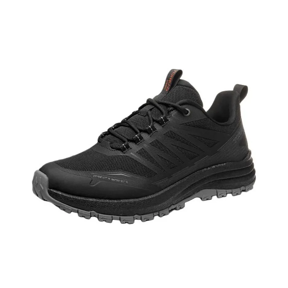 TOREAD Амортизаторы Shock Slip-resistant Abrasion-resistant Легкий Низкий Топ Альпинизм Походная обувь Мужская Черная