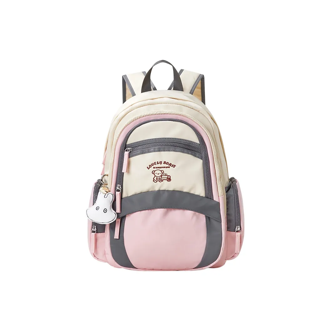Miffy Oxford Backpack Large Size Women's Pink/Green