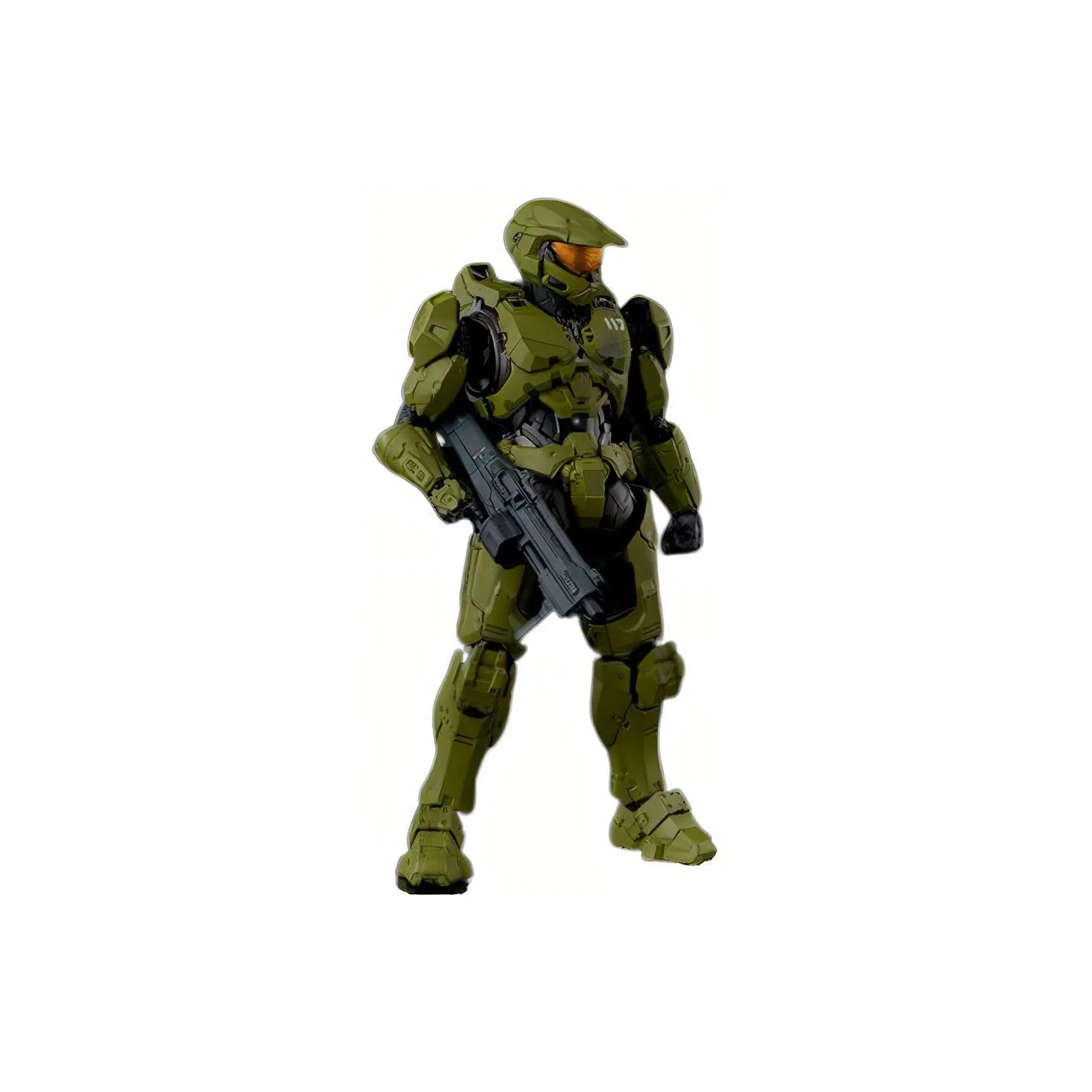 A Thousand Worth Of Practice Halo 12 Re edit Halo  Infinite Master Chief Thor Hammer Power Armor 17.5cm Scale Figures