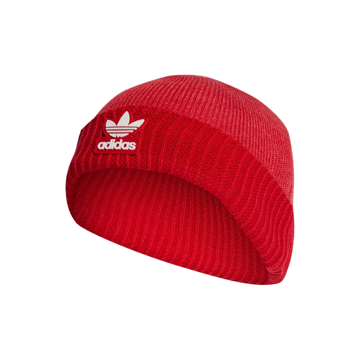 Adidas Хлопок Акрил Шапки-бини Унисекс Красный
