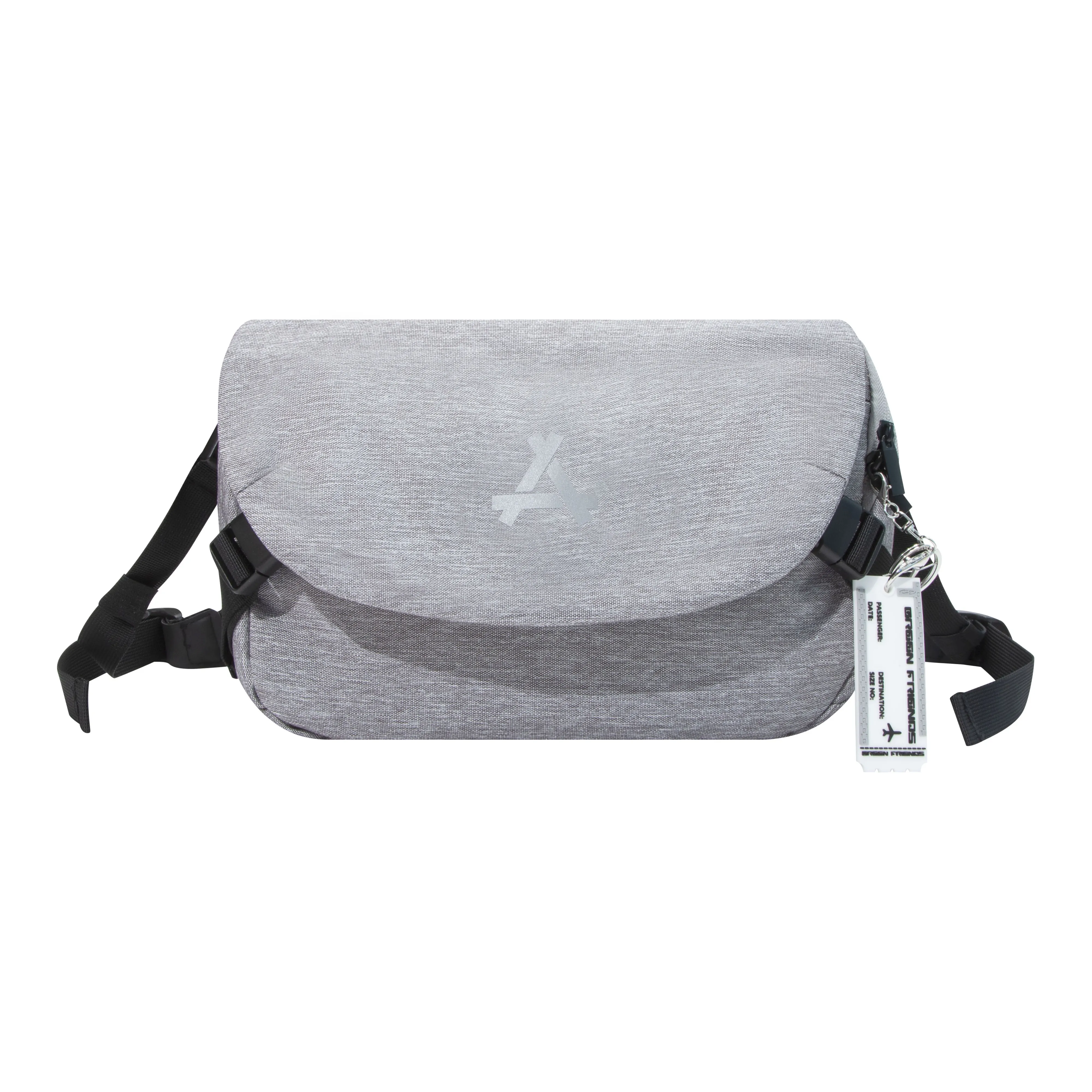 GF Нейлон Workwear Сумка Cycling Сумка Сумка через плечо Стандартная Унисекс Серый