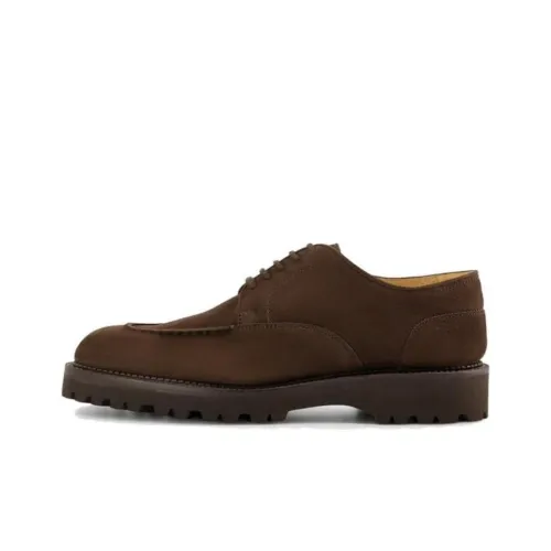 JOHN LOBB Мужские повседневные туфли MID Топ Темно-кофейный Мужские