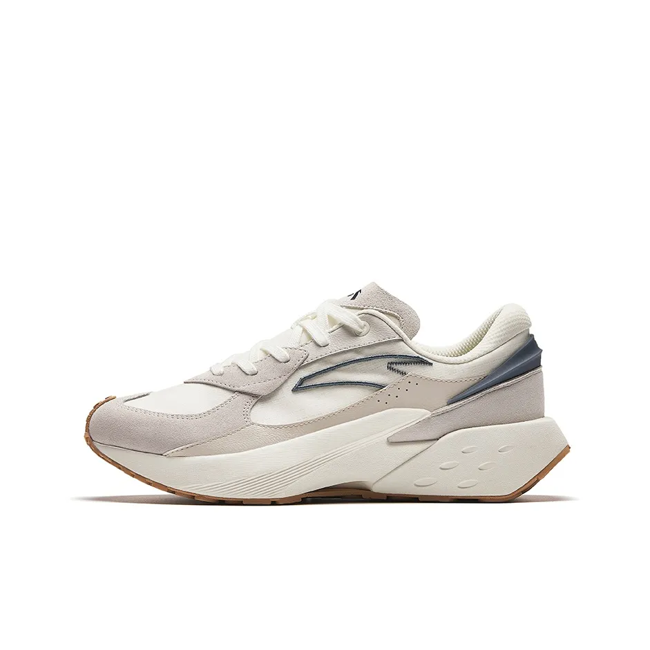 Anta Rock Sugar 4 Cushioning Anti-Slip And Wear-Resistant Low-Top Casual Shoes Men's White Gray