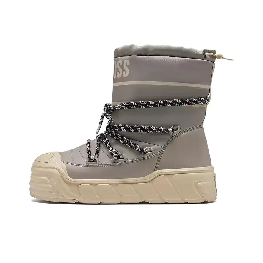 KSWISS Носки Crew Сноубутсы Мужские Коричневый Серый