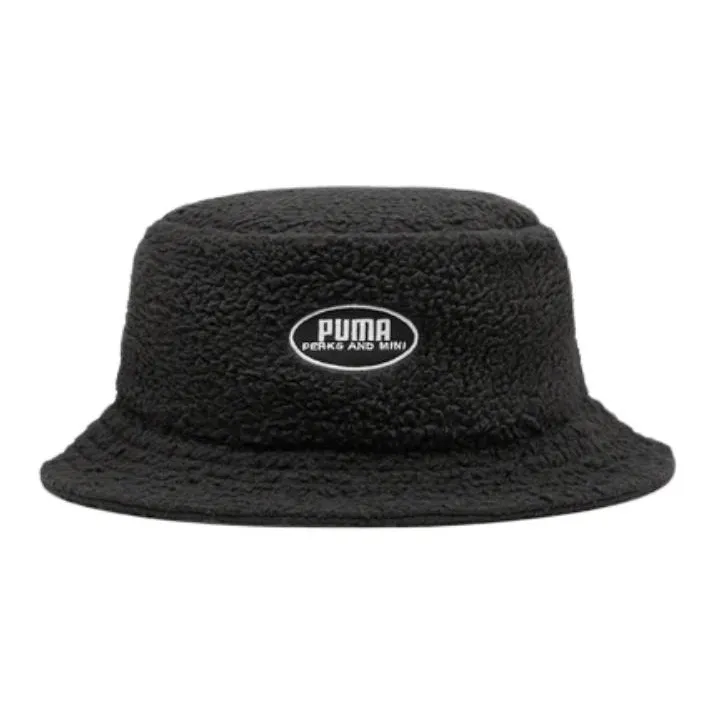 PUMA Logo patch Teddy Bucket Hat